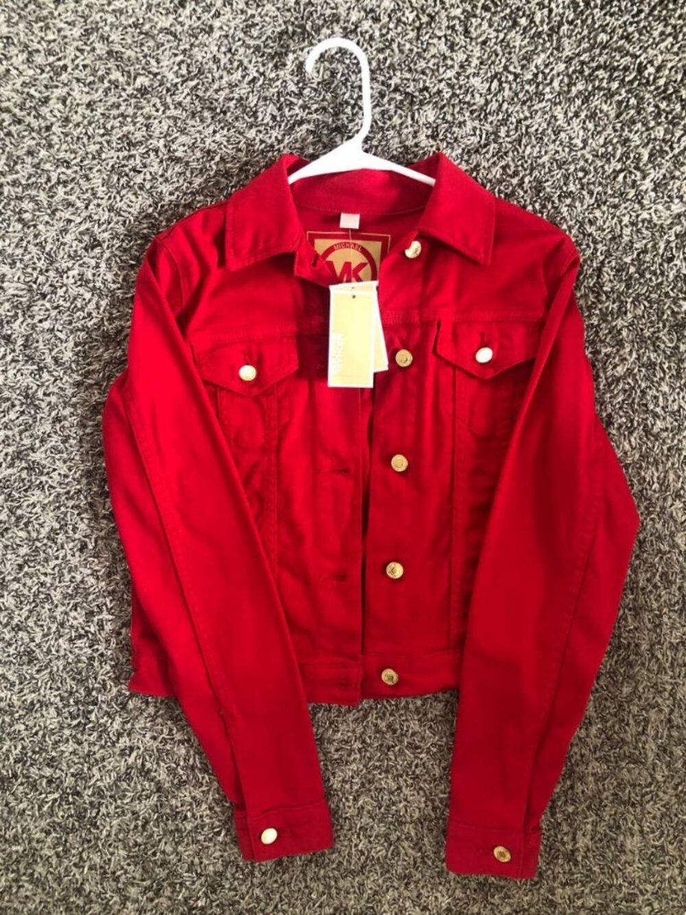 NWT Michael Kors denim jacket